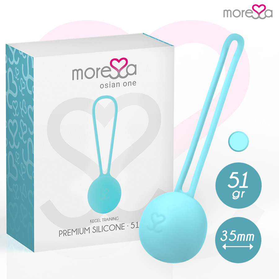 MORESSA OSIAN ONE PREMIUM SILICONE TURCHESE