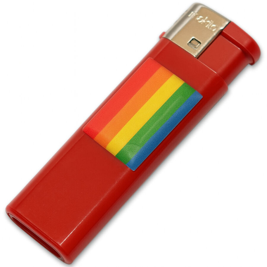 PRIDE – FUCSIA CHIARO CON BANDIERA LGBT