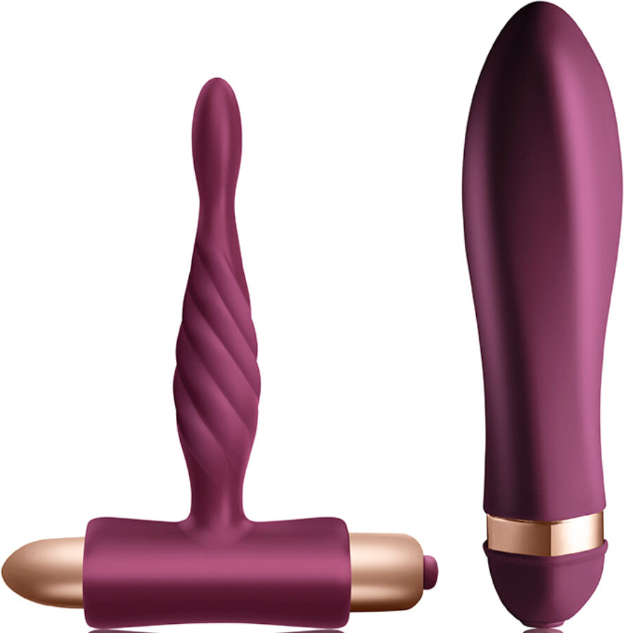CLIMAXIMUM – KIT SFIDA VIBRATORE TWISTED + PLUG ANALE PER PRINCIPIANTI