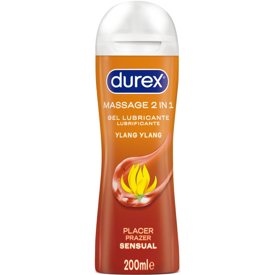 DUREX – GEL LUBRIFICANTE DA MASSAGGIO SENSUALE YLANG YLANG 200 ML