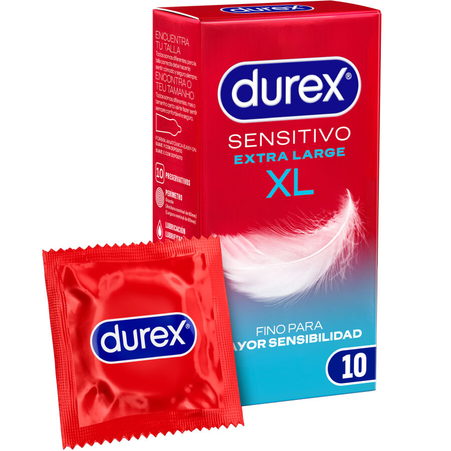 DUREX – PRESERVATIVI SENSITIVE XL 10 UNITÀ