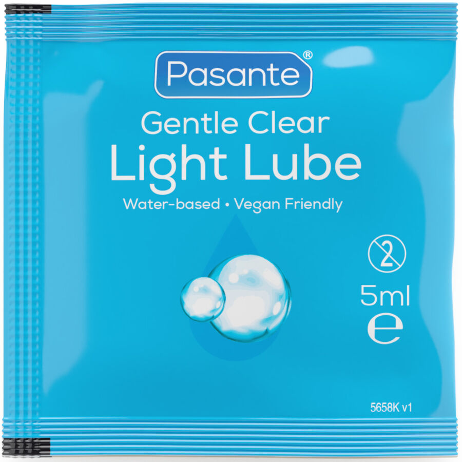 PASANTE – LUBRIFICANTE LEGGERO A BASE DACQUA 5 ML