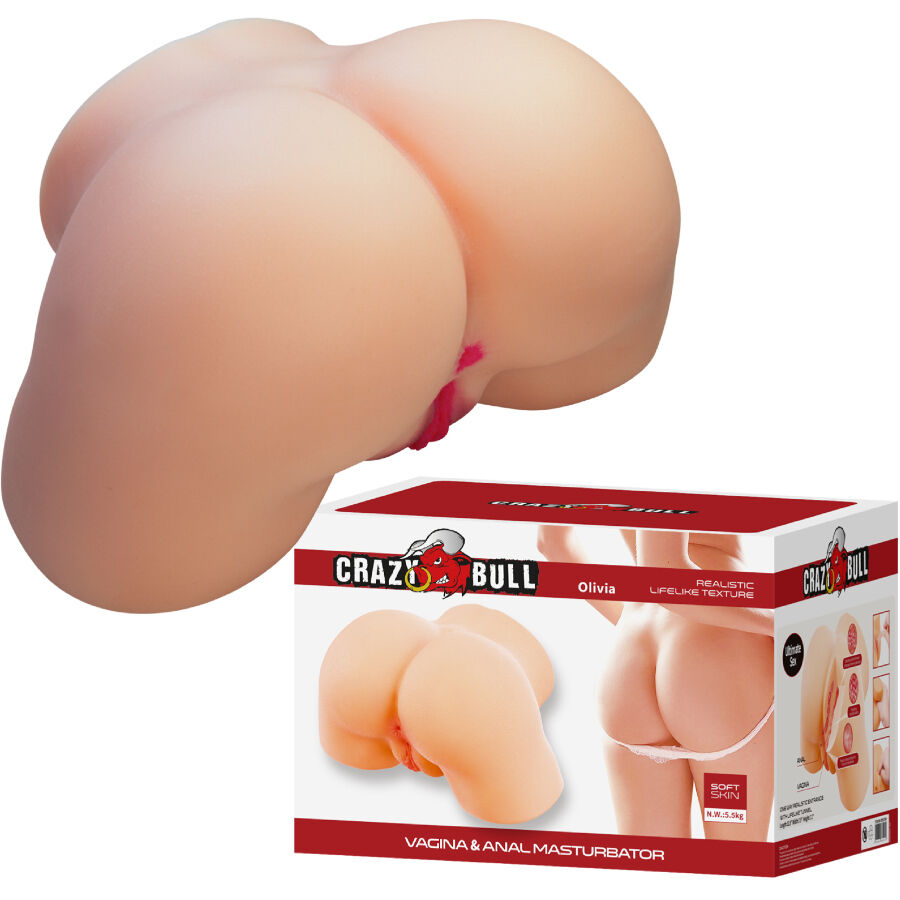 Mezzo Busto Crazy Bull Olivia Vagina e Sedere Femminile 5,5 Kg Mezzo Busto Crazy Bull Olivia Vagina e Sedere Femminile 5,5 Kg