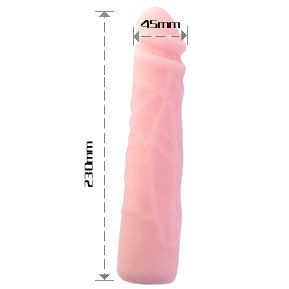 BAILE – DILDO IN SILICONE REALISTICO AL TOCCO DELLA PELLE 23 CM