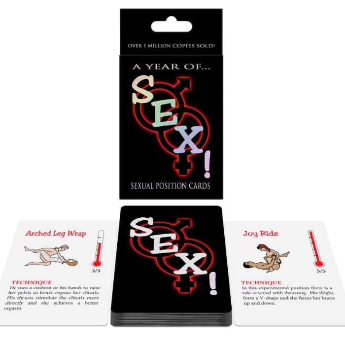 CARTE DI POSIZIONE SESSUALE UN ANNO DI … SESSO! KHEPER GAMES EN
