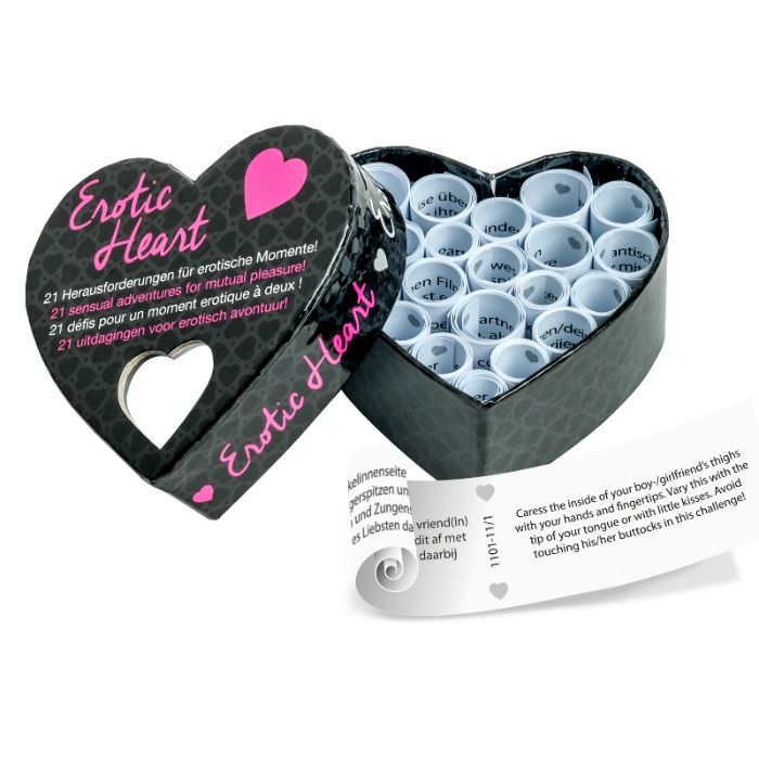 TEASE  PLEASE EROTIC HEART GAME EN / FR / DE