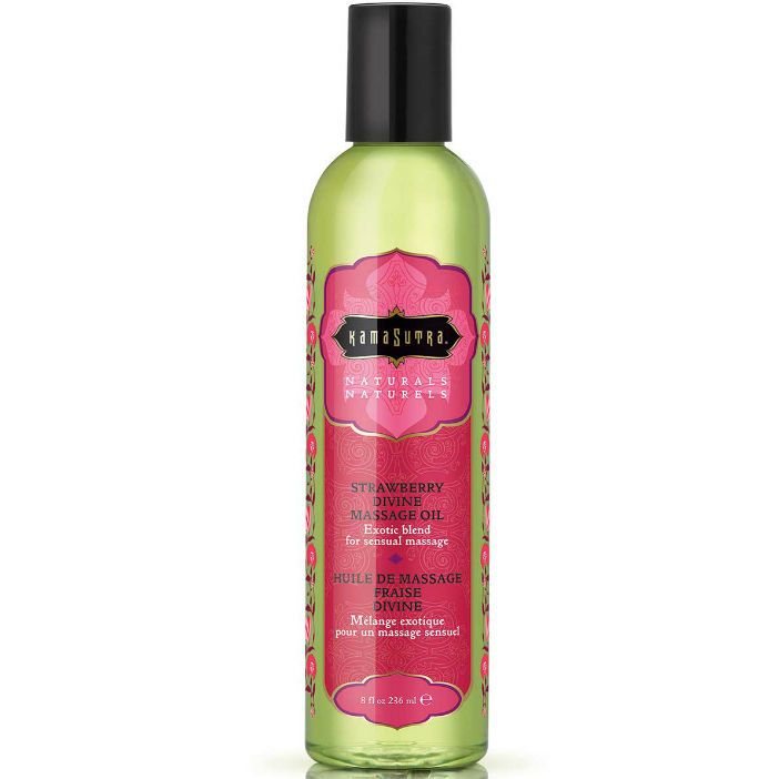 OLIO DA MASSAGGIO KAMASUTRA NATURALS FRAGOLA
