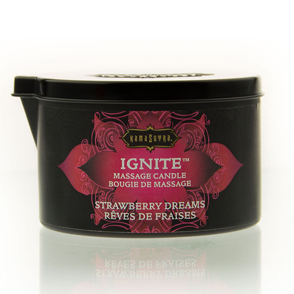 CANDELA DA MASSAGGIO KAMA SUTRA SOGNI ALLA FRAGOLA