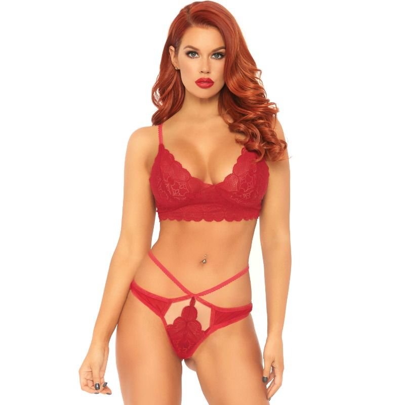 Completo a 2 Pezzi Rosso Tiranta – Leg Avenue 2