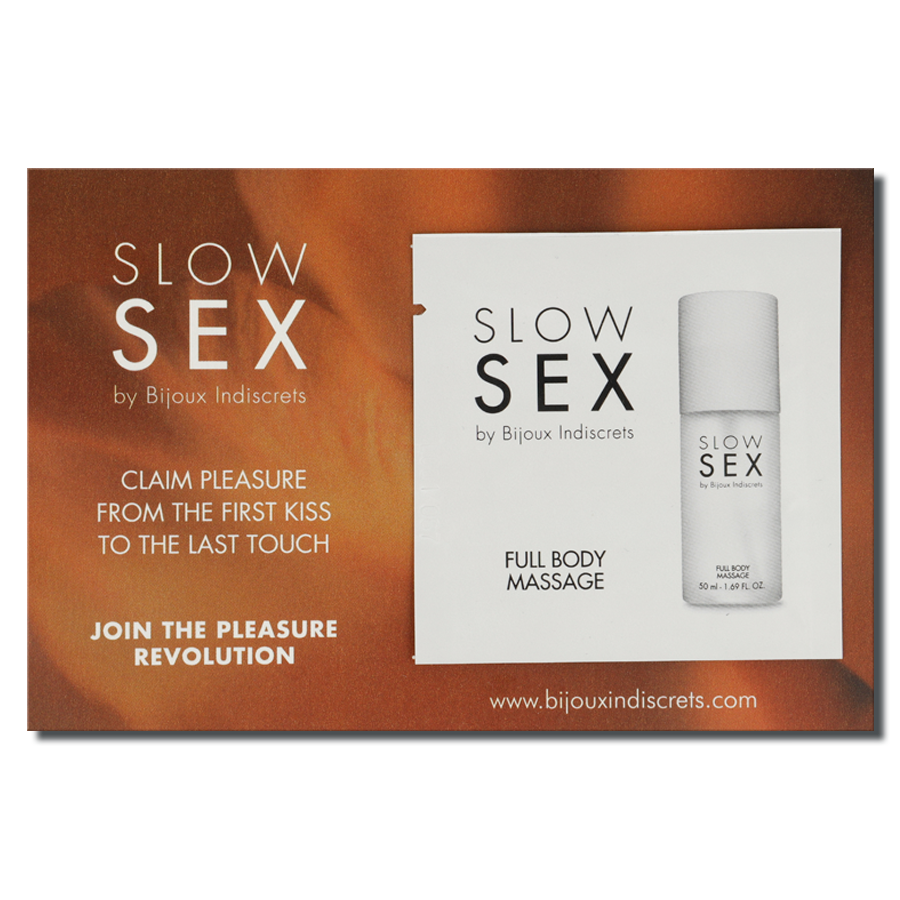 MASSAGGIO COMPLETO SLOW SEX 2 ML