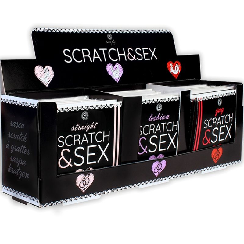 SECRETPLAY DISPLAY + POSTURAS SCRATCH  SEX ES/EN/FR/PT/DE 3
