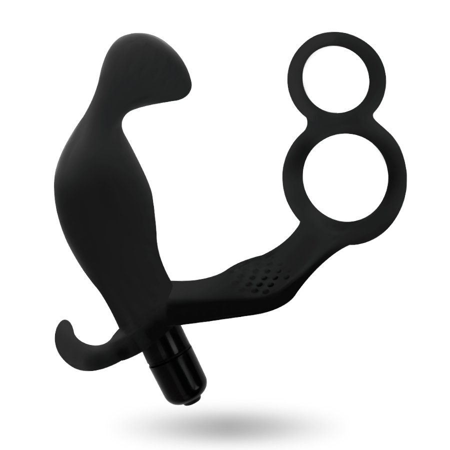 addicted toys plug anale con doppio anello del pene e testicoli neri 5 addicted toys plug anale con doppio anello del pene e testicoli neri 5