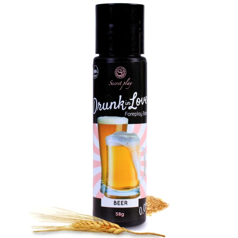 SECRET PLAY LUBRIFICANTE DRUN IN LOVE BEER 60 ML