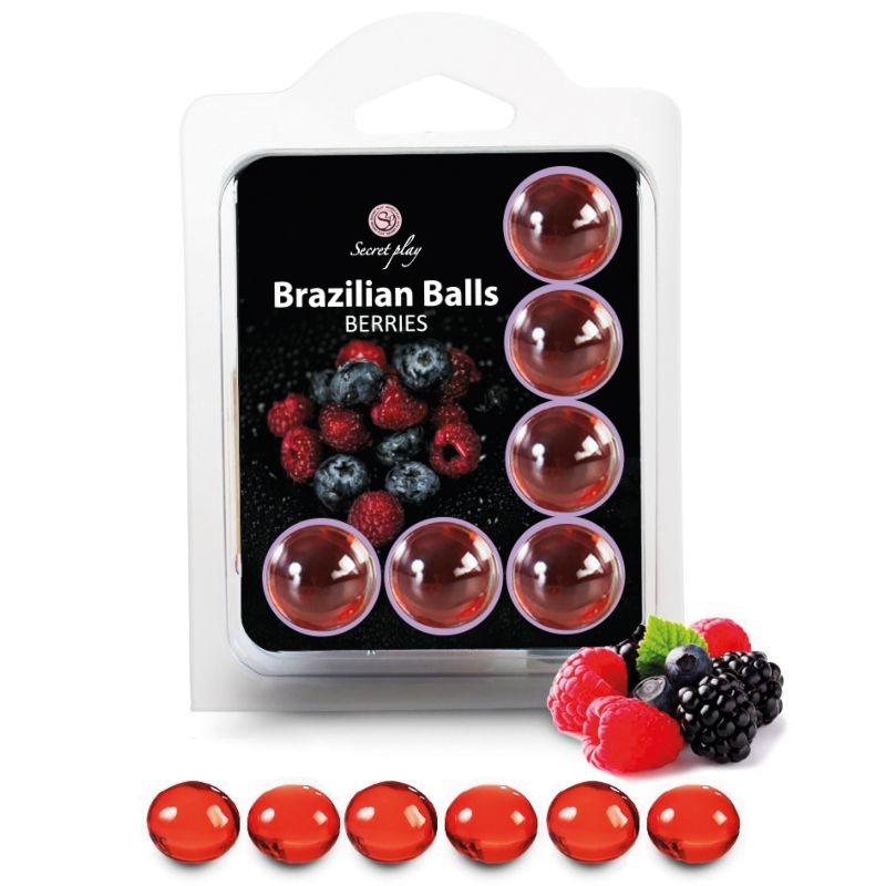 SECRETPLAY BRASILIANI SFERE FRUTTI DI BOSCO