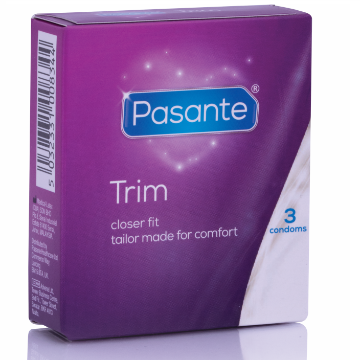 PASANTE – PRESERVATIVO SOTTILE TRIM MS 3 UNIT