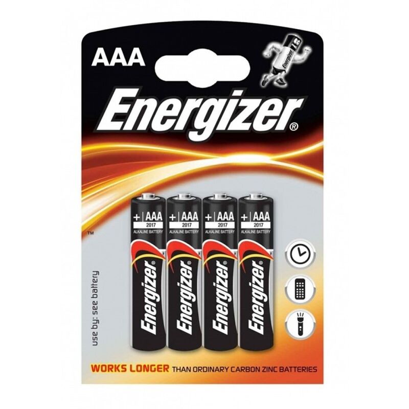 ENERGIZER – BATTERIA ALCALINA AAA LR03 *4