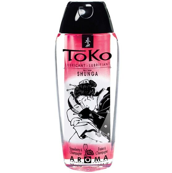 SHUNGA TOKO AROMA LUBRIFICANTE FRAGOLA E CHAMPAGNE